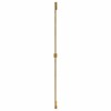 Istállóajtó corona mézes barna 80 x 210 cm tömör fenyőfa