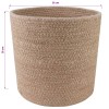 Növényi cserép készlet 2 pcs természetes ø 21 x 21 cm