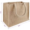 Juta táskák 5 pcs természetes 26 x 22 x 14 cm 100% tossa juta