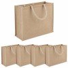 Juta táskák 5 természetes 42 x 33 x 19 cm 100% tossa juta