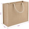Juta táskák 5 természetes 42 x 33 x 19 cm 100% tossa juta