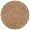 Tengeri fű terítők 4 pcs természetes ø 30 cm 100% tengeri fű