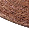 Tengeri fű terítők 12 pcs barna ø 30 cm 100% tengeri fű