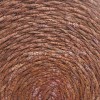 Tengeri fű terítők 12 pcs barna ø 30 cm 100% tengeri fű