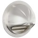Levegő szellőzőfedél 2 pcs ezüst 150 mm rozsdamentes acél