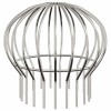 Cseppentő levélvédő 8 pcs ezüst 160 mm rozsdamentes acél