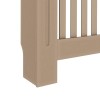 Radiátor fedezék 2 pcs sonoma tölgy 112 x 19 x 81,5cm faanyag