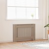 Radiátor fedezék 2 pcs sonoma tölgy 112 x 19 x 81,5cm faanyag