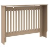Radiátor fedezék 2 pcs sonoma tölgy 112 x 19 x 81,5cm faanyag