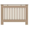 Radiátor fedezék 2 pcs sonoma tölgy 112 x 19 x 81,5cm faanyag