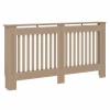 Radiátor fedezék 2 pcs sonoma tölgy 152 x 19 x 81,5cm faanyag