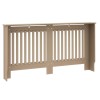 Radiátor fedezék 2 pcs sonoma tölgy 152 x 19 x 81,5cm faanyag