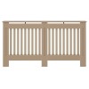 Radiátor fedezék 2 pcs sonoma tölgy 152 x 19 x 81,5cm faanyag