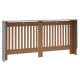 Radiátor fedezék 2 pcs szürke 172 x 19 x 81.5 cm faanyag