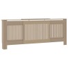 Radiátor fedezék 2 pcs sonoma tölgy 205 x 20,5 x 81,5cm