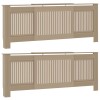 Radiátor fedezék 2 pcs sonoma tölgy 205 x 20,5 x 81,5cm