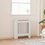 Radiátor fedezék 2 pcs fehér 78 x 19 x 81,5cm faanyag