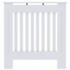 Radiátor fedezék 2 pcs fehér 78 x 19 x 81,5cm faanyag