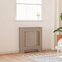 Radiátor fedezék 2 pcs barna 78 x 19 x 81.5 cm faanyag