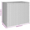 Kuka doboz 2 pcs fekete 130 x 80 x 115 cm polietilén