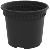 Növénycserép 6 pcs fekete ø 12,5 x 10 cm műanyag