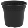 Növénycserép 6 pcs fekete ø 15 x 12 cm műanyag
