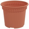Növénycserép 24 pcs tégla vörös ø 12,5 x 10 cm műanyag