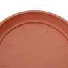 Növénycserép 6 pcs tégla vörös ø 26 x 21.5 cm műanyag
