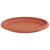 Növénycserép 6 pcs tégla vörös ø 26 x 21.5 cm műanyag