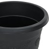 Növénycserép 6 pcs fekete ø 34 x 28 cm műanyag