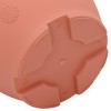 Növénycserép 24 pcs tégla vörös ø 34 x 28 cm műanyag