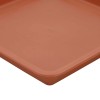 Növénycserép 6 pcs tégla vörös 33 x 33 x 26 cm műanyag