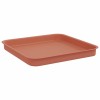 Növénycserép 6 pcs tégla vörös 33 x 33 x 26 cm műanyag