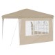 Parti sátor krém 288 x 288 x 245 cm oxford szövet