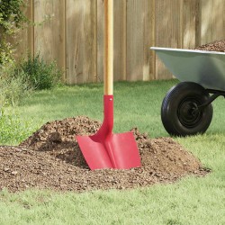 Lapát fej piros 39,5 x 27,5 cm porszórt acél