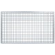 Rács ezüst 30 x 30 x 2 cm forró-galvanizált acél
