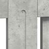 Radiátor fedezék beton szürke 172 x 19 x 81,5 cm faanyag
