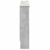Radiátor fedezék beton szürke 172 x 19 x 81,5 cm faanyag