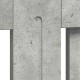 Radiátor fedezék beton szürke 78 x 19 x 81,5 cm faanyag