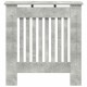 Radiátor fedezék beton szürke 78 x 19 x 81,5 cm faanyag