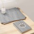 Dekor panelek 50 pcs szürke sonoma 30 x 30 x 0.3 cm faanyag