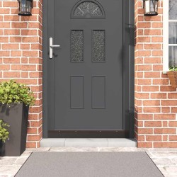 Csavaros ajtó kefe zár 2 pcs barna 100 cm alumínium ötvözet