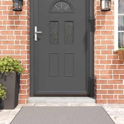 Csavaros ajtó kefe zár 12 pcs barna 100 cm alumínium ötvözet