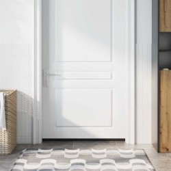 Csavaros ajtó kefe zár 6 pcs barna 100 cm alumínium ötvözet