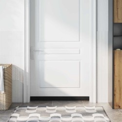 Csavaros ajtó kefe zár 6 pcs ezüst 100 cm alumínium ötvözet