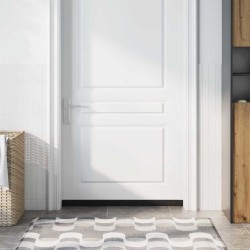 Csavaros ajtó kefe zár 12 pcs ezüst 100 cm alumínium ötvözet