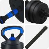 4 az 1-ben súlyzó súlyzós kettlebell készlet 20 kg