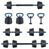 4 az 1-ben súlyzó súlyzós kettlebell készlet 20 kg