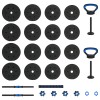 4 az 1-ben súlyzó súlyzós kettlebell készlet 30 kg