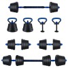4 az 1-ben súlyzó súlyzós kettlebell készlet 30 kg